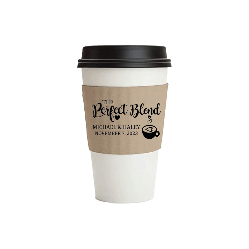 Coffee cup sleeves- The Perfect Blend