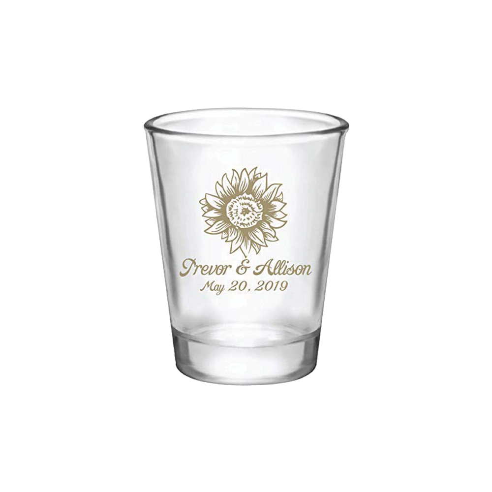 Sunflower Shot Glasses