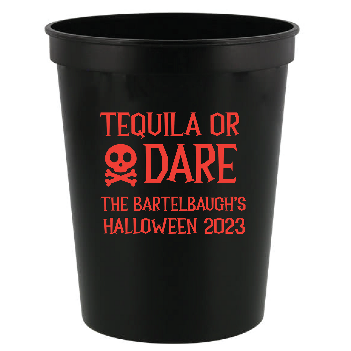 Tequila o reto: obsequio para fiesta de Halloween