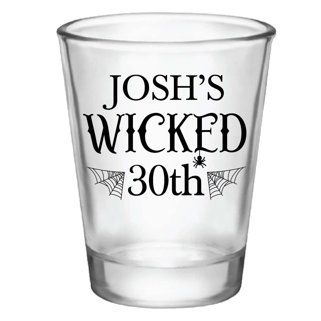 Wicked Birthday Shot Glass