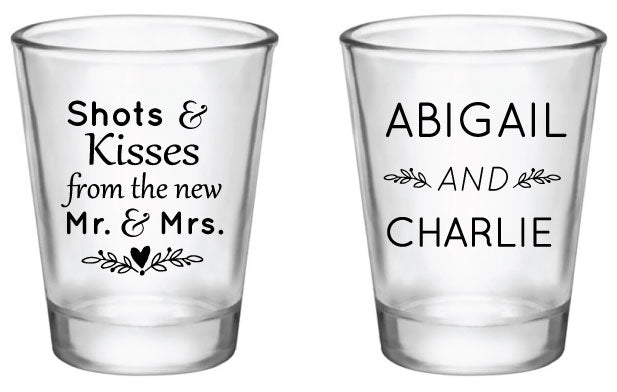 Shots & Kisses from the New Mr. & Mrs.