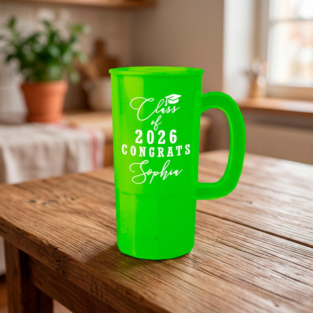 22oz Class of 20XX Graduation Steins