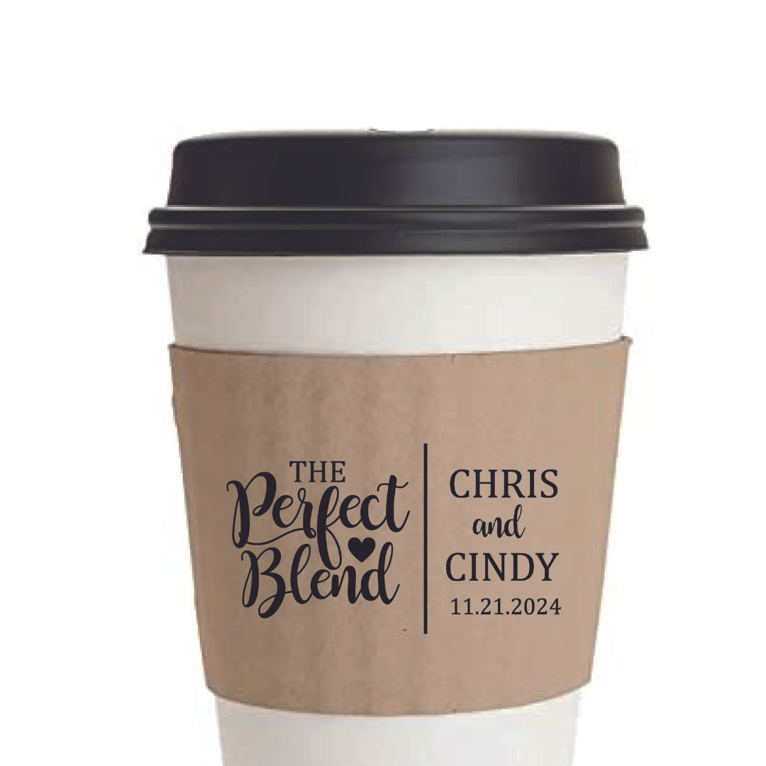 The perfect blend coffee sleeves