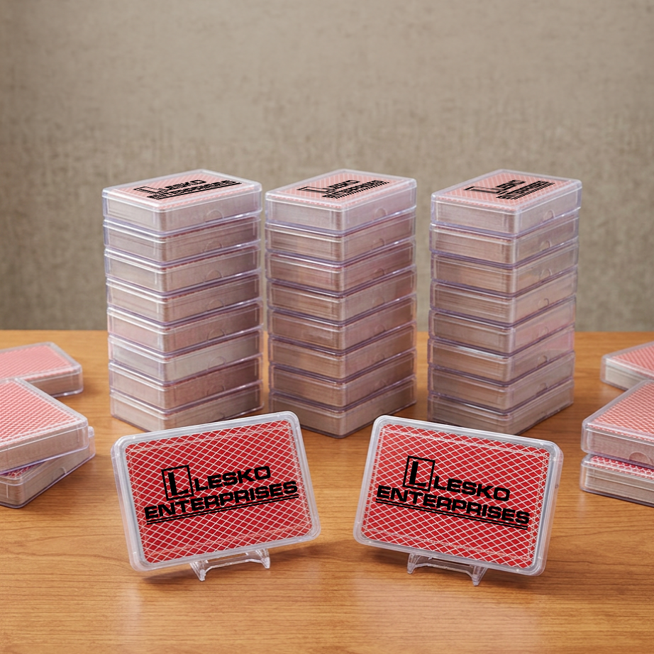 Add Your Logo Custom Personalized Playing Card Case, Playing Cards Included