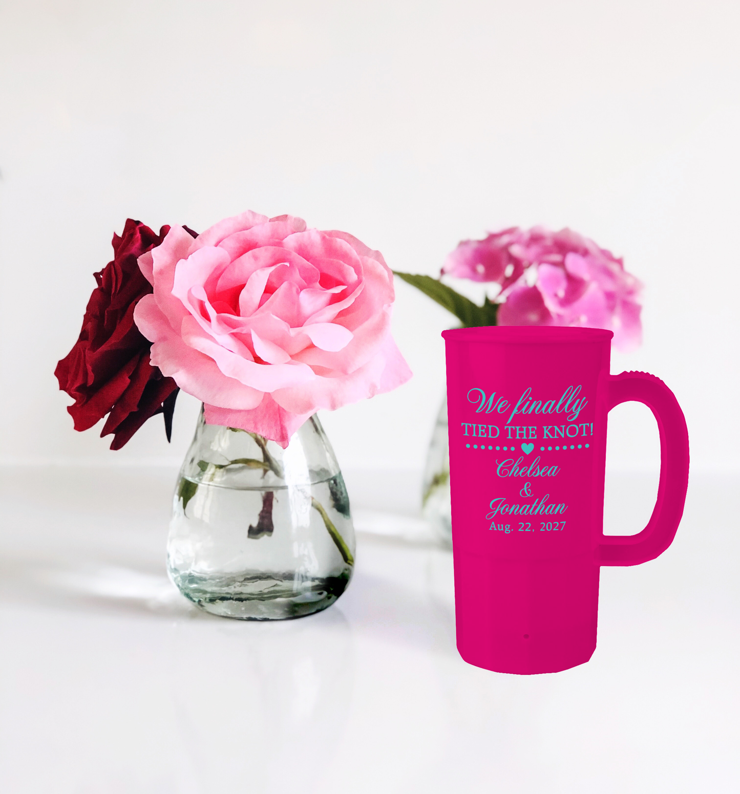 22oz We Finally Tied the Knot Wedding Steins