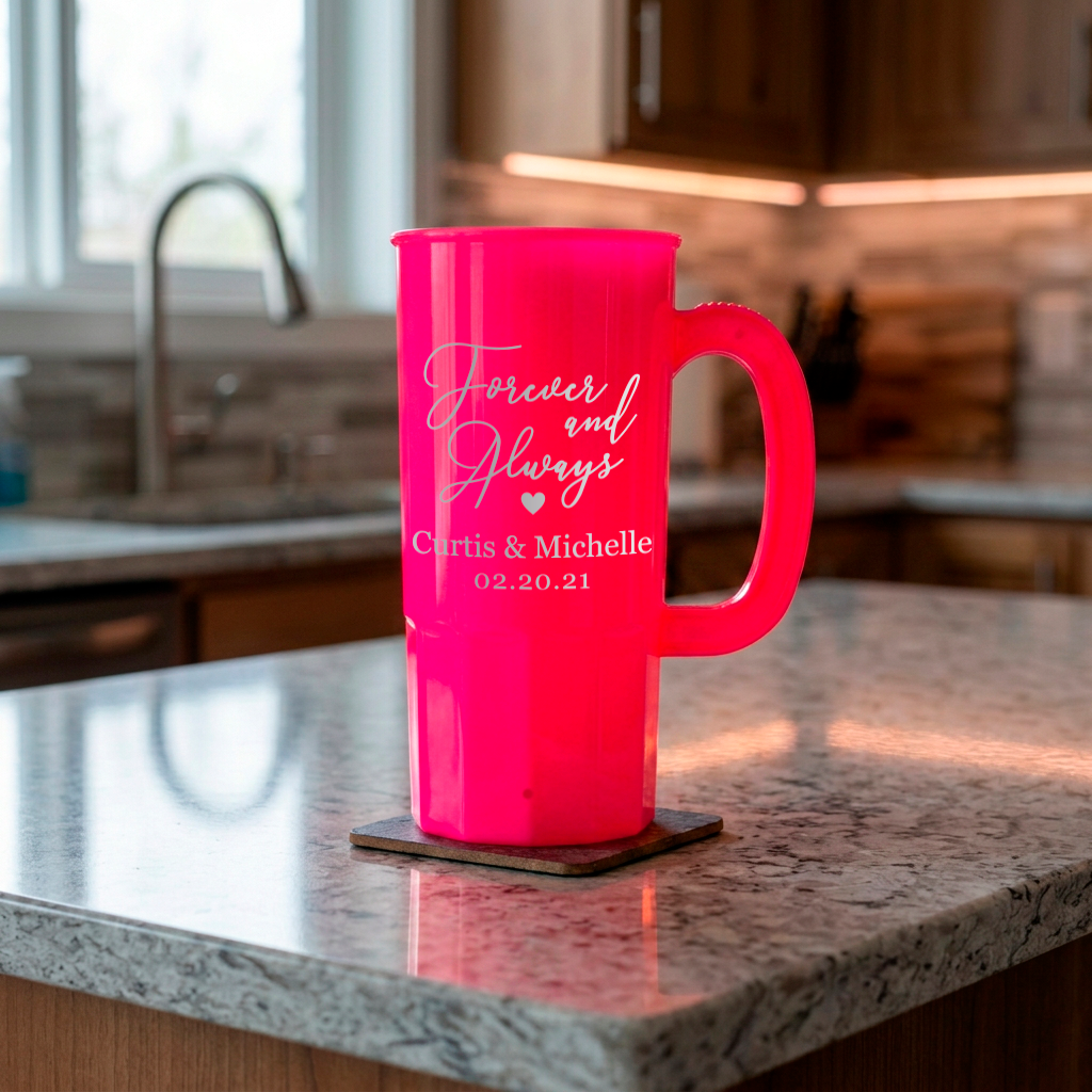 22oz Forever and Always Wedding Steins