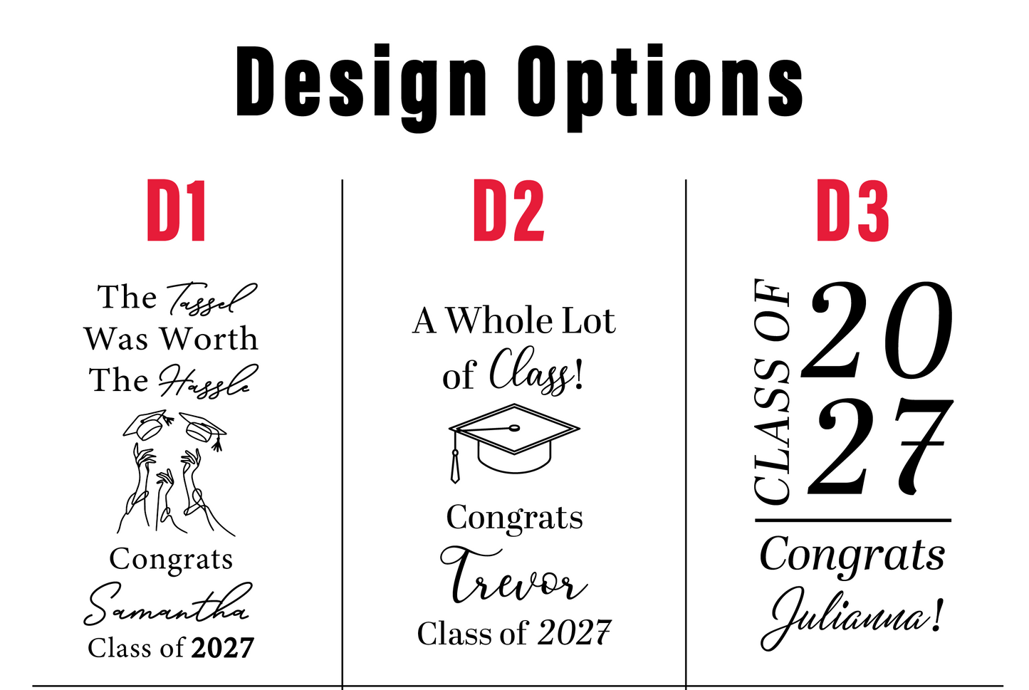 Graduation Custom Personalized Playing Card Case, Playing Cards Included
