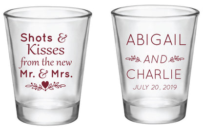 Shots & Kisses from the new Mr. & Mrs.