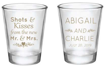 Shots & Kisses from the new Mr. & Mrs.