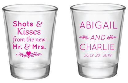 Shots & Kisses from the new Mr. & Mrs.