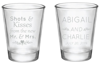 Shots & Kisses from the new Mr. & Mrs.