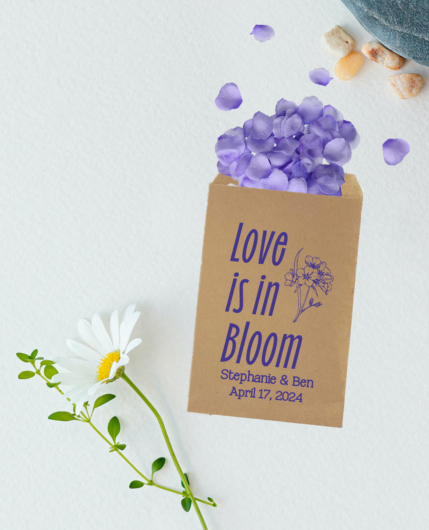 Love is in Bloom Flower Seed Bags