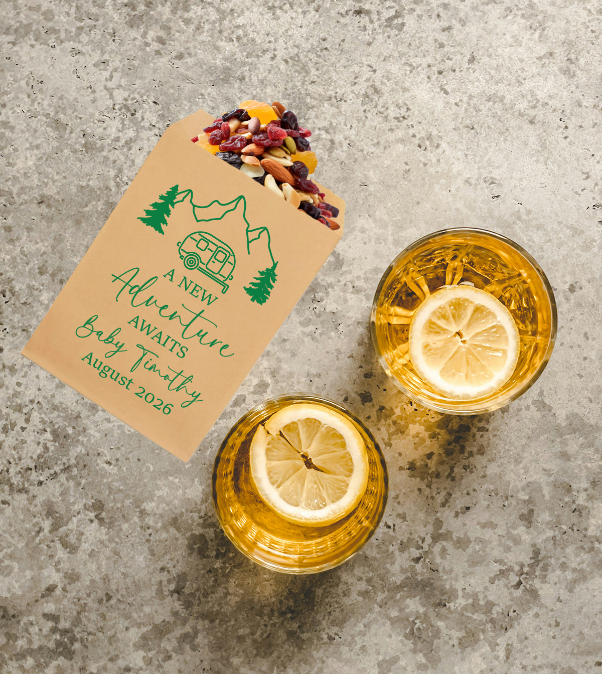 A New Adventure - Baby Shower Treat Bags