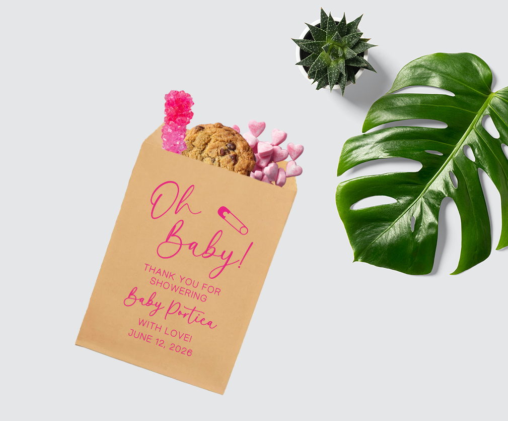 Oh Baby - Baby Shower Treat Bags