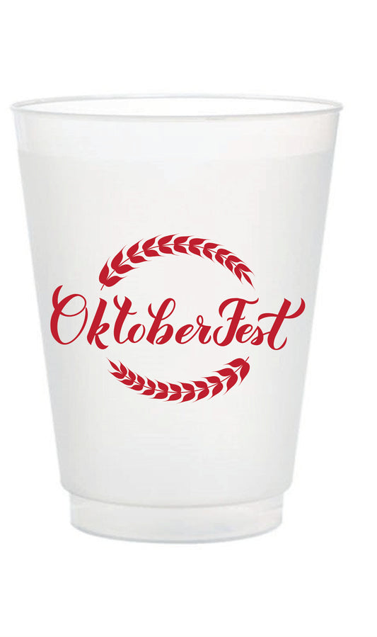 Oktoberfest Frosted Flex Cups
