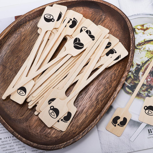 Coffee / Tea Reusable Wooden Stir Sticks