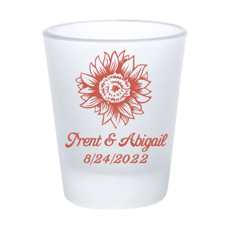 Sunflower Shot Glasses