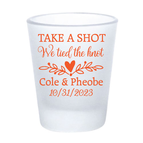 Take a shot we tied the knot- Design #6