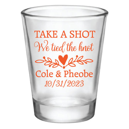 Take a shot we tied the knot- Design #6