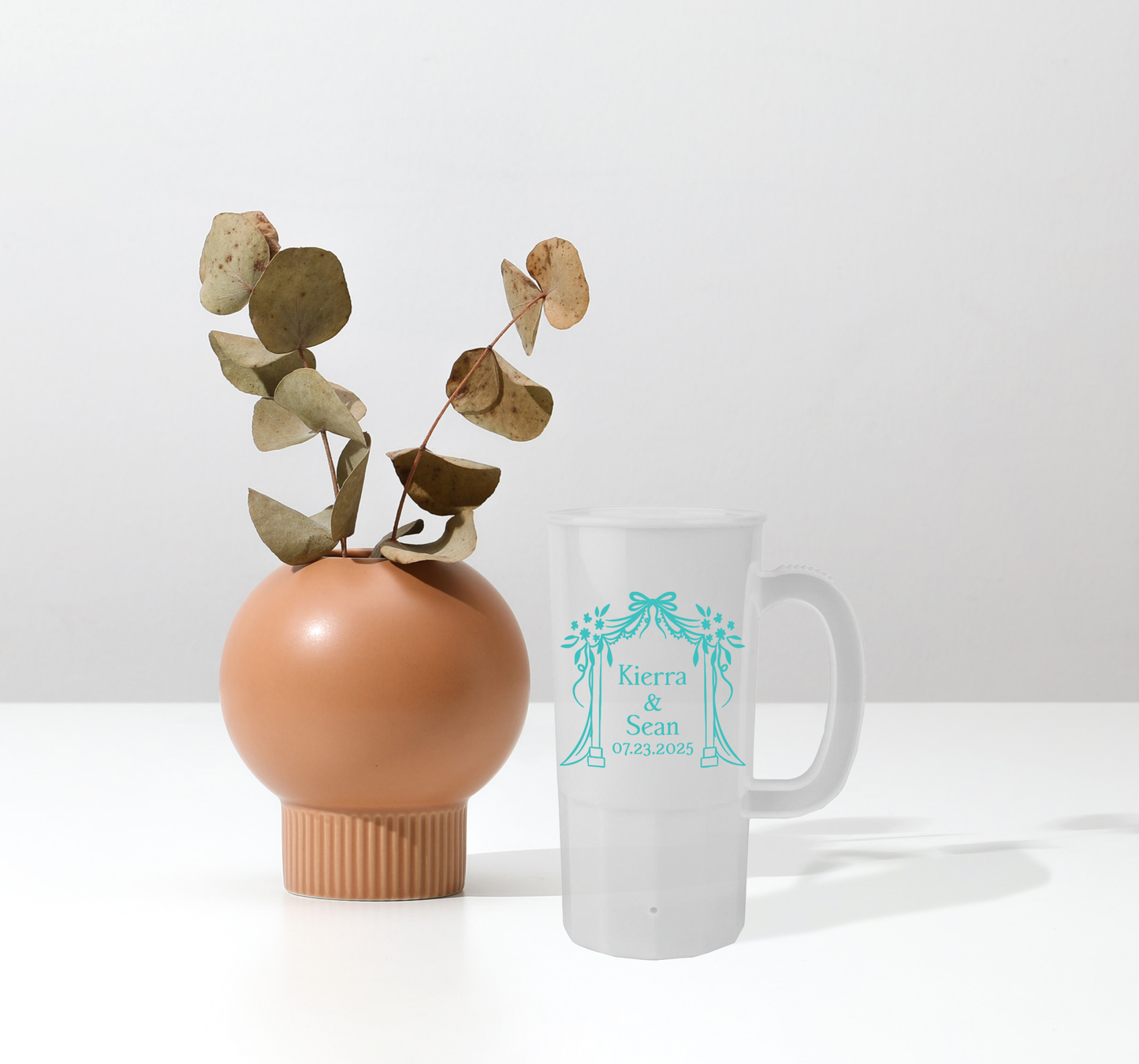 22oz Wedding Arch Wedding Steins