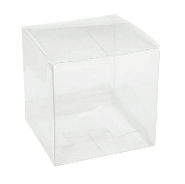 100 - Clear 3"x3"x3" Favor Boxes - Perfect for Shot Glasses or Votive Holders