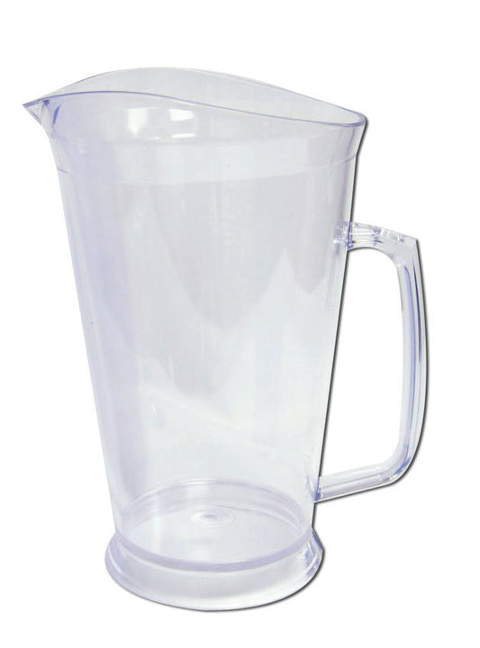60oz clear blank pitchers, wholesale lot, perfect for your restaurant or bar.