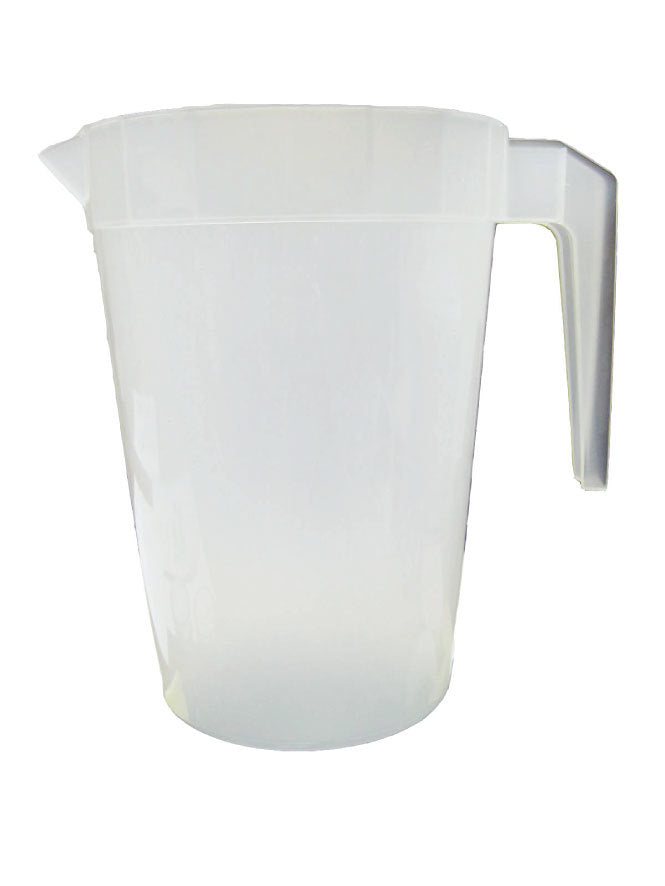 64oz blank stackable pitchers, wholesale lot, perfect for restaurants and bars.