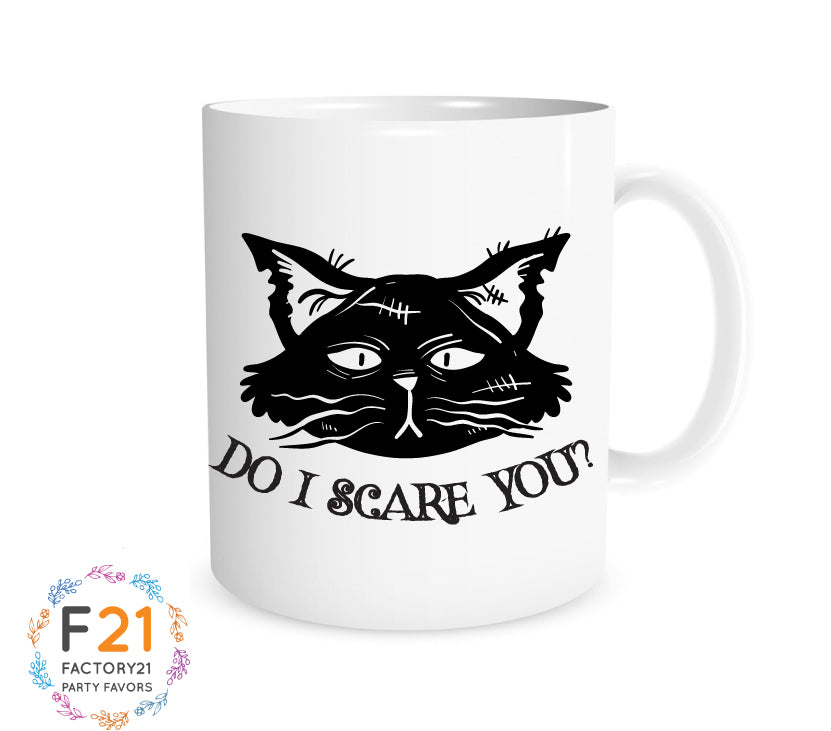 Black cat mug