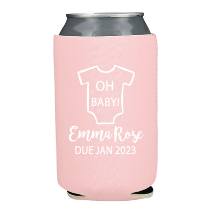 Oh Baby! Baby shower can coolers