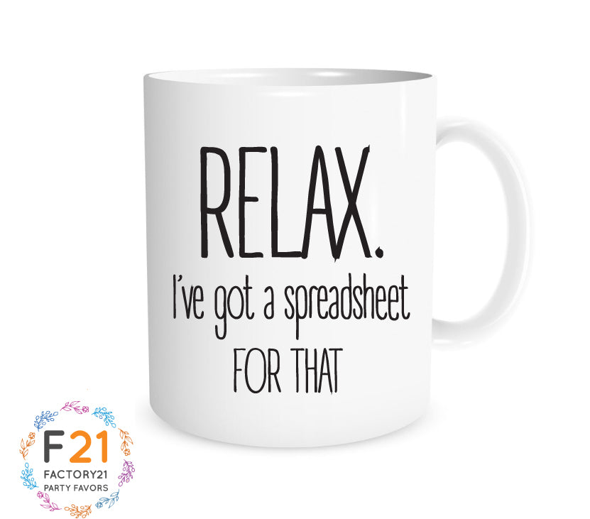 Funny accountant mug