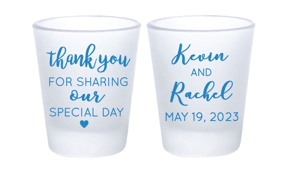 Thank you for sharing our special day