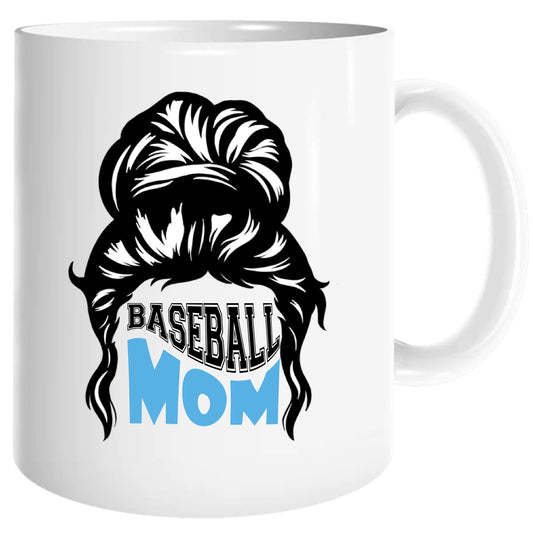 Baseball mom mug