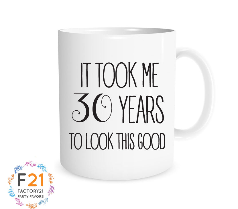 30th birthday mug