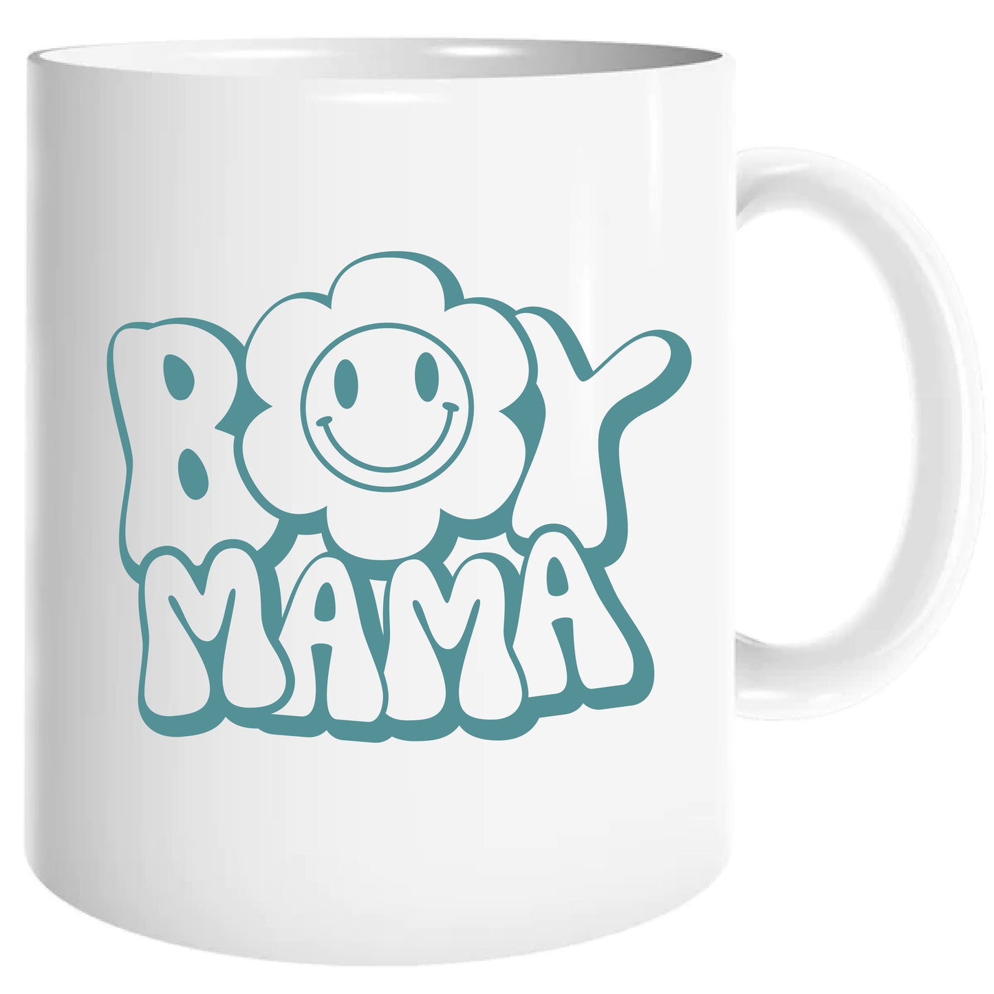 Retro Boy Mama Mug