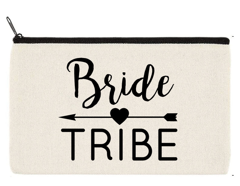 Bolsas de maquillaje de Bride Tribe
