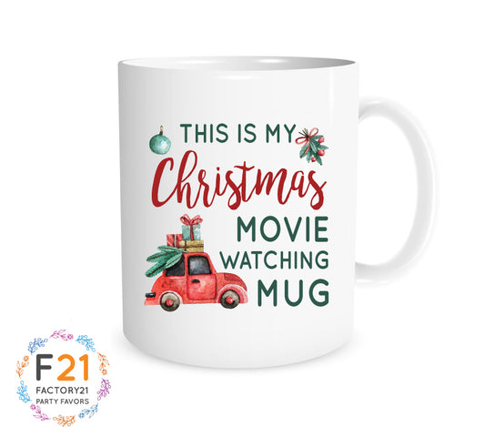 Christmas movie mug
