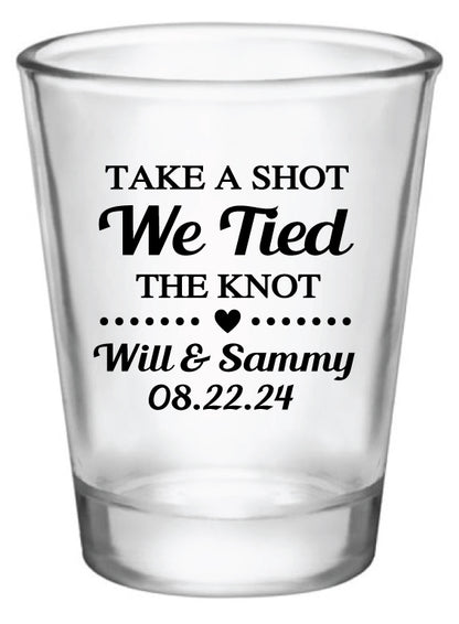 Take a shot we tied the knot- Design #5