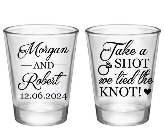 Take a shot we tied the knot- Design #3