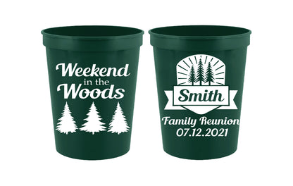 Family Reunion Camp Cups