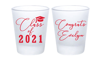 Graduation shot glasses- class of 2021