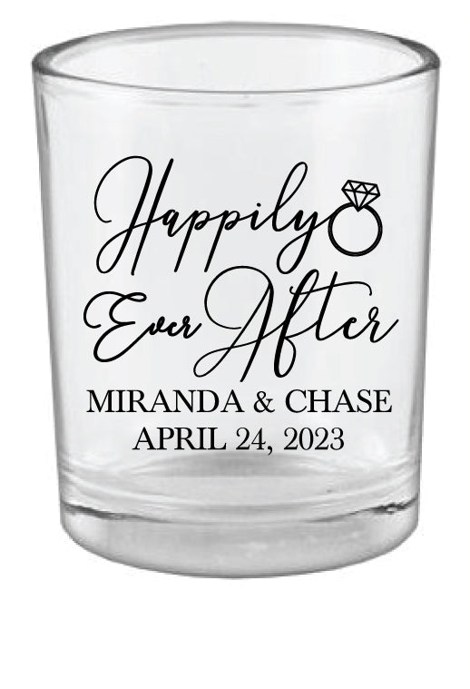 Happily Ever After Wedding Votive Holders
