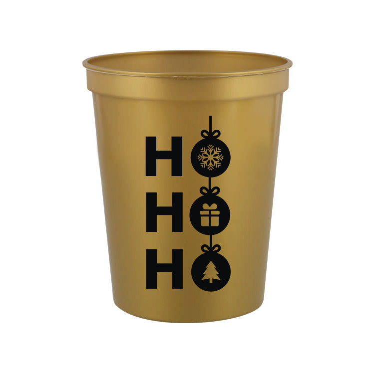 Christmas party cups