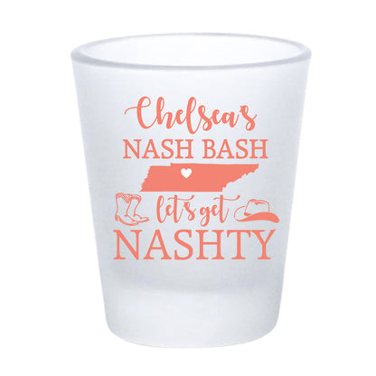Nash Bash shot glasses