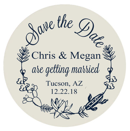 Personalized Save the Date Magnets
