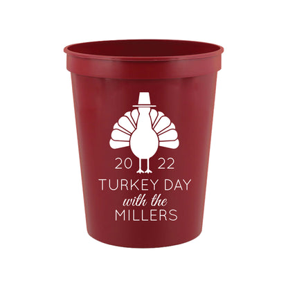 Thanksgiving cups- happy turkey day