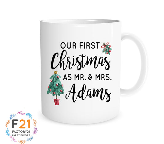 Our first Christmas mug