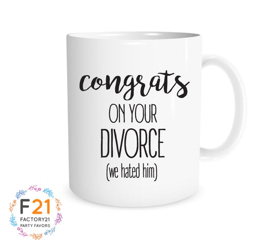 Funny Divorce Mug